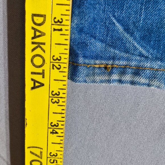 Levi's 505™ Jeans Regular Fit Men's size W38L34 denim blue straight leg classic - Picture 13 of 14